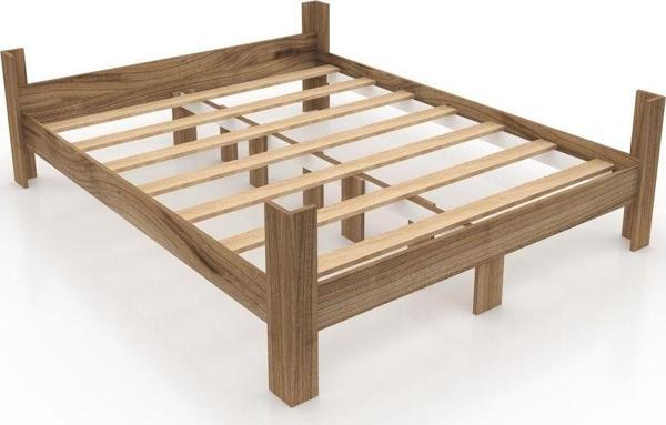 Ninnimo Asos Çift Kişilik 160X200 Yatak Uyumlu Çırağan Karyola - Image 1