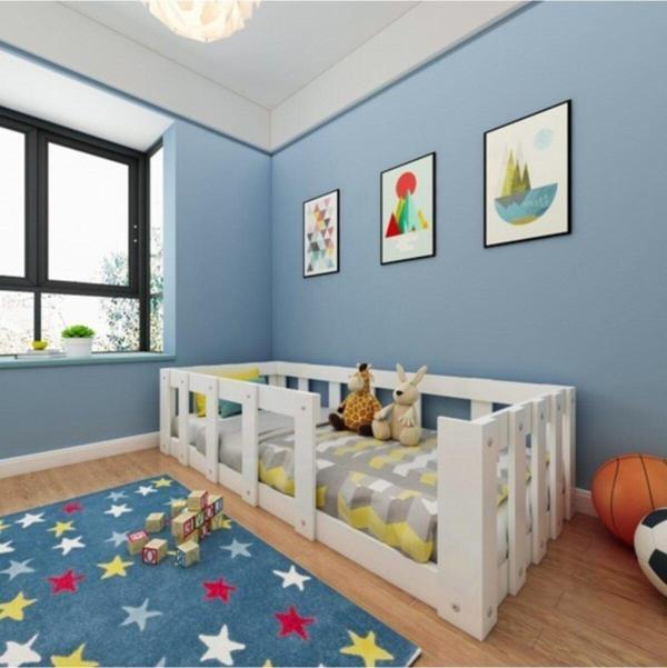 Ninnimo Vega Montessori Mdf Karyola Beyaz 90X190 Yatak Uyumlu K 2009 - Image 1