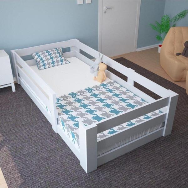Ninnimo Vega Montessori %100 Mdf Karyola Beyaz 90X190 Yatak Uyumlu K 2014 - Image 1