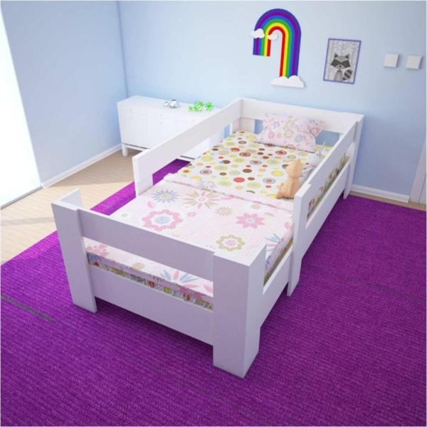 Myniture Ninnimo Montessori Beyaz Mdf 90X190 Yatak Uyumlu My101 Karyola - Image 1