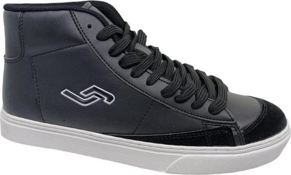 Jump 28148 Unisek Siyah Bağcıklı Günlük Kullanım Bilekli Spor Ayakkabı - Image 1