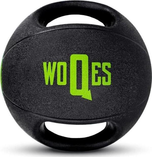 Woqes Çift Tutacaklı Slam Ball Sağlık Topu Ağırlık Topu 12KG - Image 1
