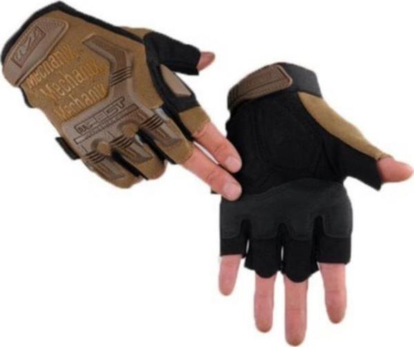 Mechanix Yarım Parmak Eldiven- Taktik Destekli Kadın&Erkek unisex Eldiven - Image 1