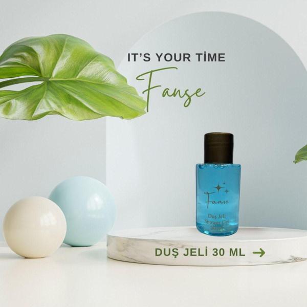 Fanse Otel Temizlik Medikal Malzemeleri Otel Tipi Tek Kullanımlık Duş Jeli 30 Adet 30 Ml - Image 1