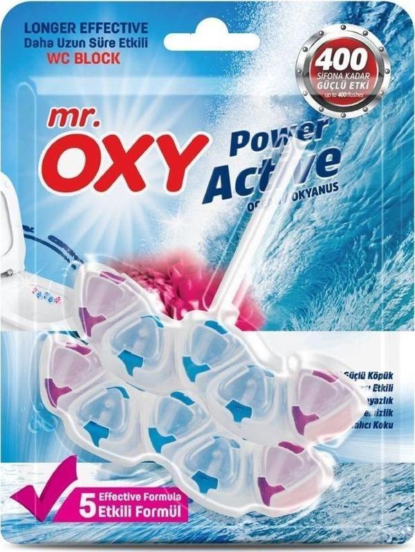 Oxy Okyanus Kokulu Wc Blok 2'Li 50 Gr - Image 1
