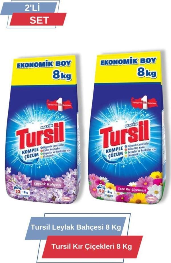 Tursil Leylak Bahçesi 8Kg Kır Çiçekleri 8 Kg 2'Li Set - Image 1
