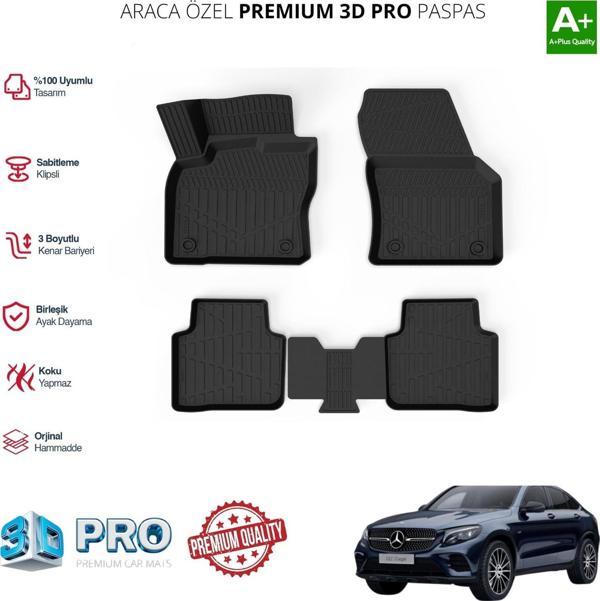 GLC COUPE ARACA ÖZEL 3D PASPAS 2015 2016 2017 2018 2019 2020 2021 2022 2023  - Image 1