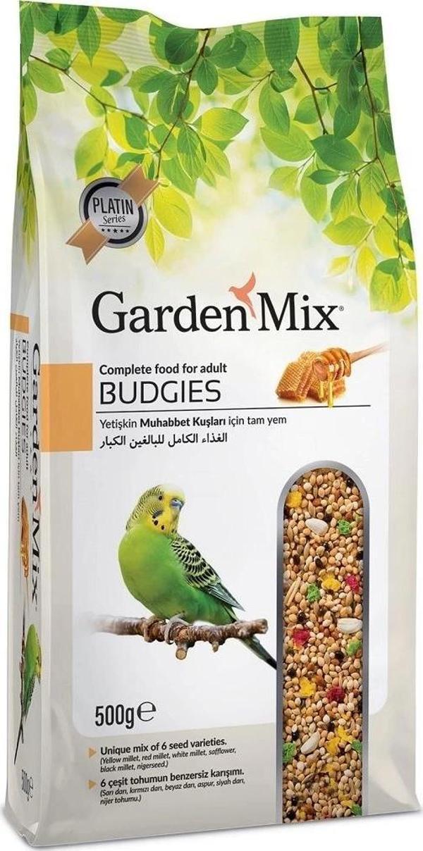 Garden Mix Super Premium Ballı Muhabbet Kuşu Yemi 500 gr - Image 1