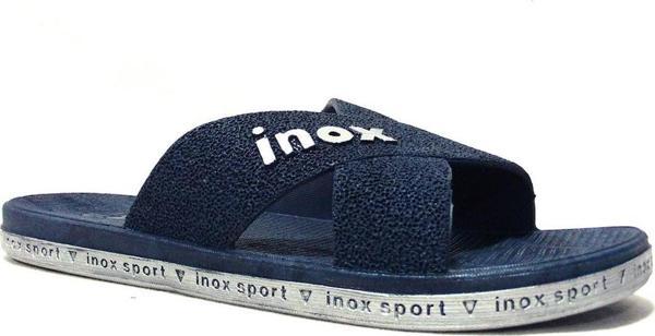 İnox Lacivert Kaymaz Taban Anatomik Comfort Terlik - Image 1