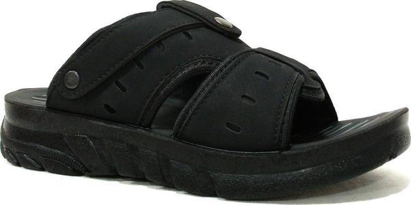 Apella Maxvel Siyah Cırtlı Tank Anatomik Comfort Terlik - Image 1