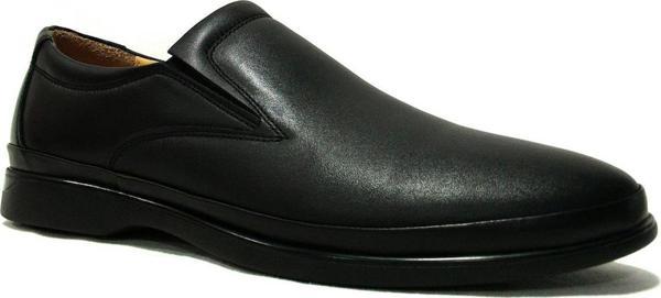 Slope Siyah Hakiki Deri Anatomik Comfort Erkek Ayakkabı - Image 1
