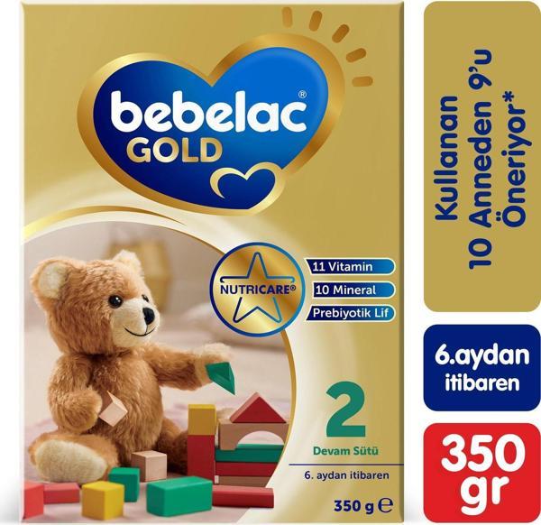 Bebelac Gold 2 Çocuk Devam Sütü 350 gr 2'li Paket - Image 1