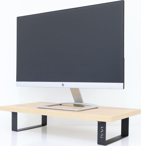 Hansdo Monitör Standı – Laptop Standı – Monitör Yükseltici – MDF Lam – Safir Meşe – WMS2650 - Image 1
