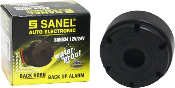 Sanel Geri Vites Alarmı Kornası 12V / 24V Oto Aksesuarı - Image 1