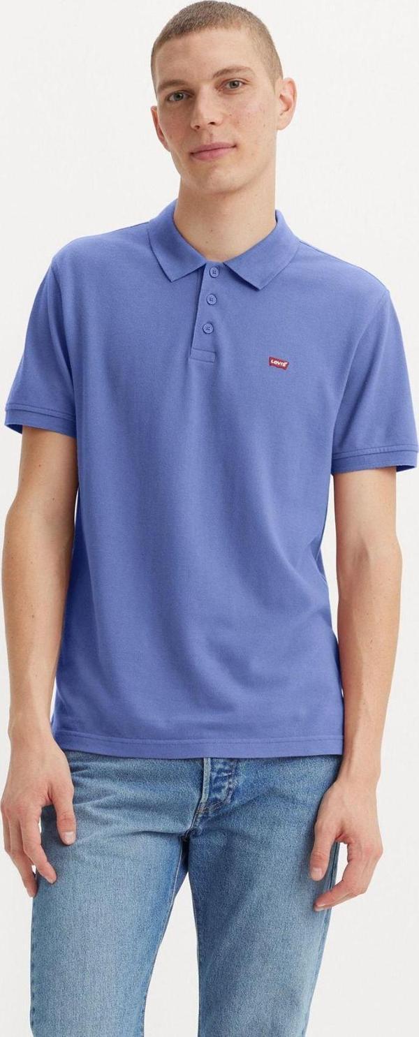 Erkek  Standart Fit Lila Polo Yaka T Shirt  A2085-0010 - Image 1