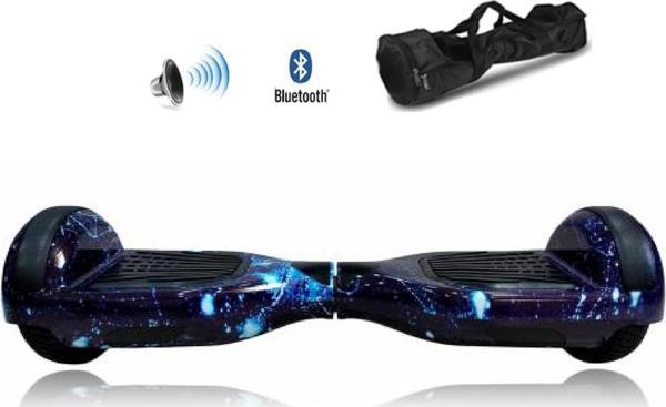 CityMate Elektrikli Kaykay Hoverboard Bluetooth Hoparlörlü 6.5 Inch Grafiti Desenli Çanta Hediye - Image 1