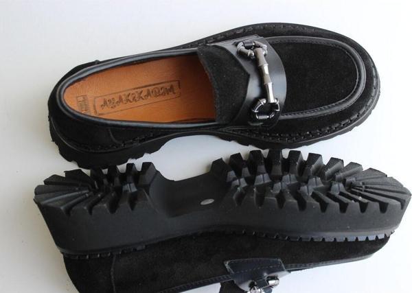 Aayak&Kabımofficial Hakiki Deri Siyah Günlük Kadın Ayakkabı Loafer Makosen Deri Tokalı Günlük Aykkbm2515 Siyah 39 - Image 1