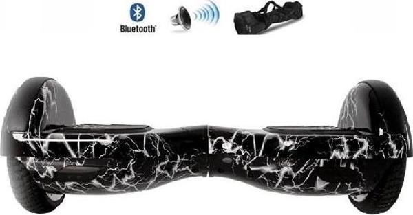 CityMate Elektrikli Kaykay Hoverboard Bluetooth Hoparlörlü 6.5 Inch Grafiti Desenli Çanta Hediye - Image 1