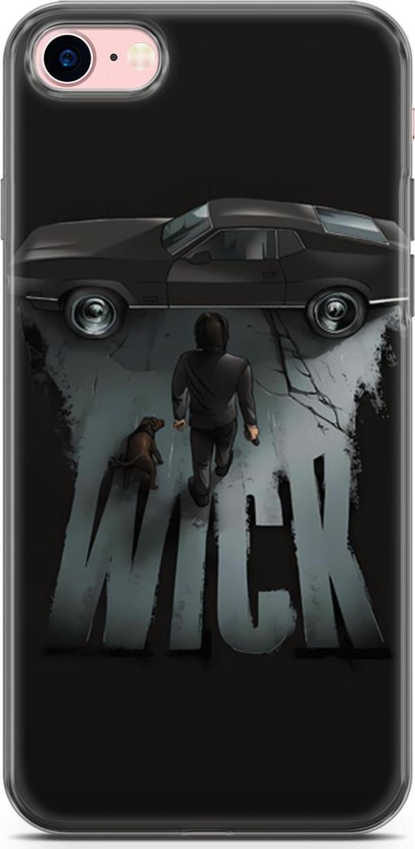 Miraksesuar iPhone 7 - 8 Uyumlu Kılıf Yapayzeka 3 John Wick Arka Kapak - Image 1