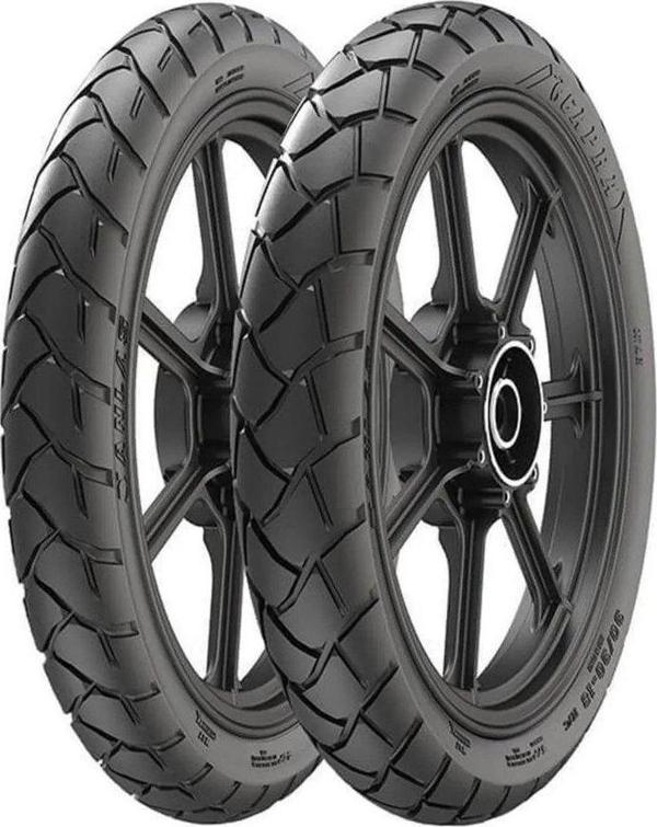 Aras Moto Cbf 150 Ön Arka Lastik Takımı Anlas Irc Capra Modeli Arka 90/90/18 - Ön 2/75/18 -  - Image 1