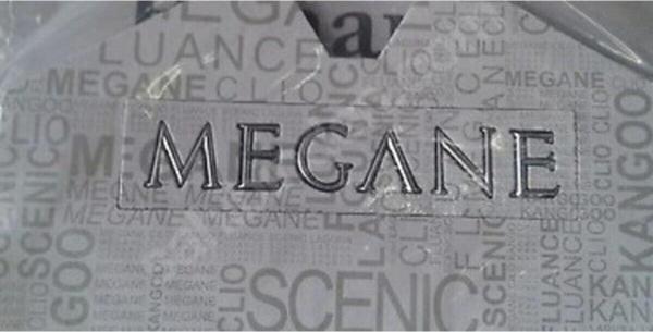 Ydsilikon Renauşt Megane Uyumlu Yazısı Arka Bagaj Yazısı Megan2 Için - Image 1