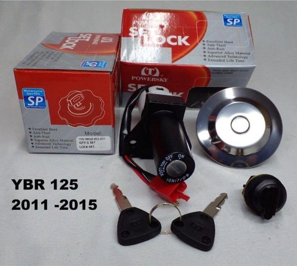 Aras Moto Yamaha Ybr 125 Esd 2011-2015 Kontak Seti Depo Kapak Dahil  - Image 1