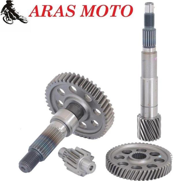 Aras Moto Honda Dio 110 Şanzıman Seti Komple  -  - Image 1