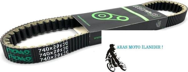 Aras Moto Honda Spacy Alpha 110 Uyumlu Kayış Tırtıklı 740X20X30 Motto - - Image 1