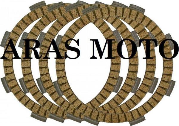 Aras Moto Yamaha Ybr 125 Debriyaj Balata Seti Yan Sanayi Tüm Yıllara Uyumlu - - Image 1