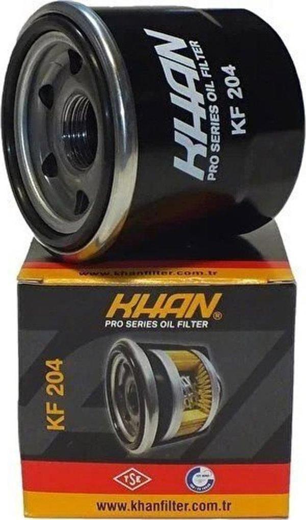 Aras Moto Motosiklet Yağ Filtresi Kf 204 ,Hf204 ,Kn204 Kodlara Uygun Khan Marka Kaliteli Yağ Filtresi- - Image 1