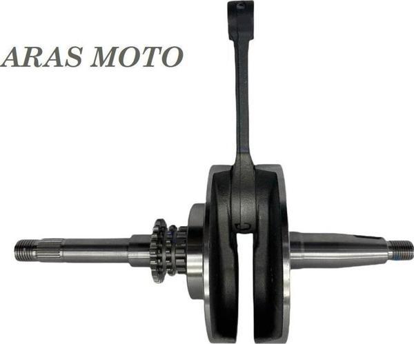 Aras Moto Honda Dio 110 Uyumlu Krank Komple Oem Kalite Tüm Yıllara Uygun - - Image 1