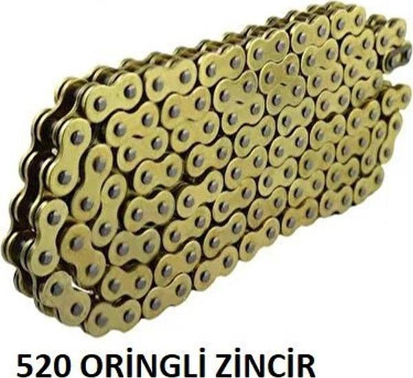 Aras Moto Bajaj Pulsar Ns 200-Rs 200 Teker Zinciri Oringli Tüm Yıllara Uyumlu- - Image 1