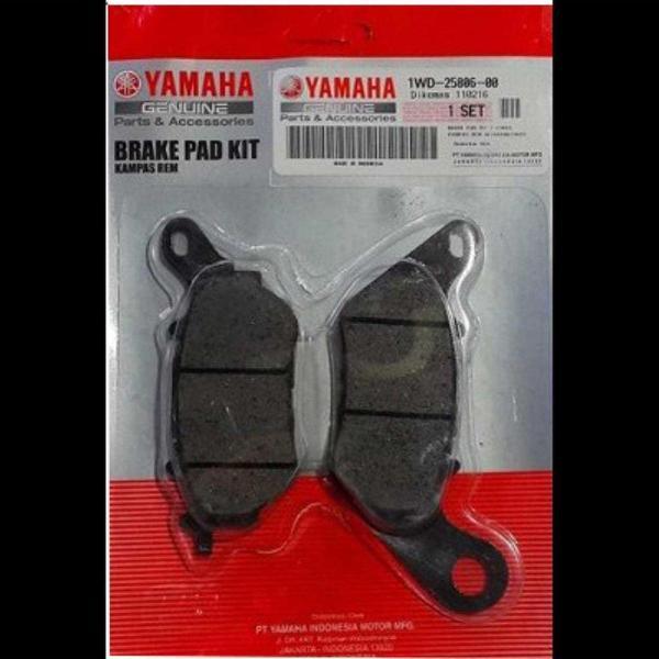 Aras Moto Yamaha Yzf R25-Mt25 Arka Fren Balatası Orjinal - Image 1