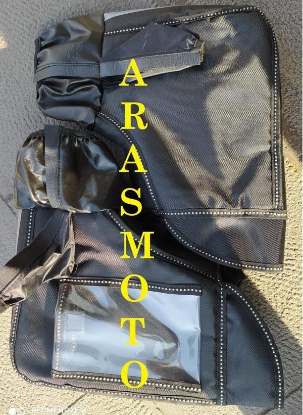 Aras Moto Cbf 150 - Ybr 125 Ybr Esd Vitesli Motosiklet Elcik Rüzgarlık Telefon Cepli -  - Image 1