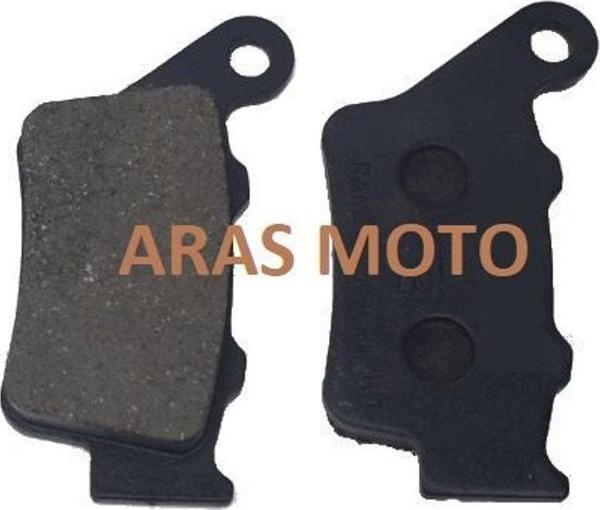Aras Moto Honda Nc 700- Nc 750 - İntegra (2012-2014) Arka Fren Balatasi A Kalite- - Image 1