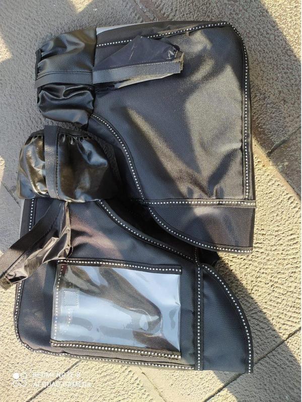 Aras Moto Rks Newlight Uyumlu Telefon Tutuculu Elcik Koruma Takımı  - Image 1