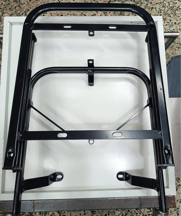 Aras Moto Honda Dio 110 Kızaklı Çanta Demiri ,Ergoline Pizza Sepet Demiri Tüm Yıllara Uygun Sürgülü - - Image 1