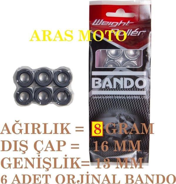 Aras Moto 50 Cc - 80 Cc Scooter Baga Bando Orjinal Tahrik Seti Bwr-007 16*13(8 Gr) -  - Image 1