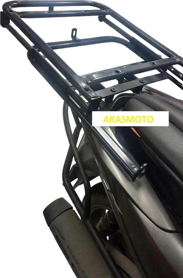 Aras Moto Honda Pcx 125-150 Kızaklı Çanta Demiri Ergoline Pizza Demiri Sürgülü 2011-2024- - Image 1