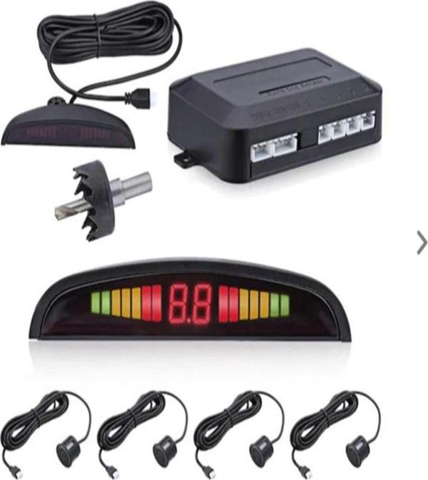 Sentinel Arte Ses Ikazlı Park Sensörü Beyaz Gri Siyah - Image 1