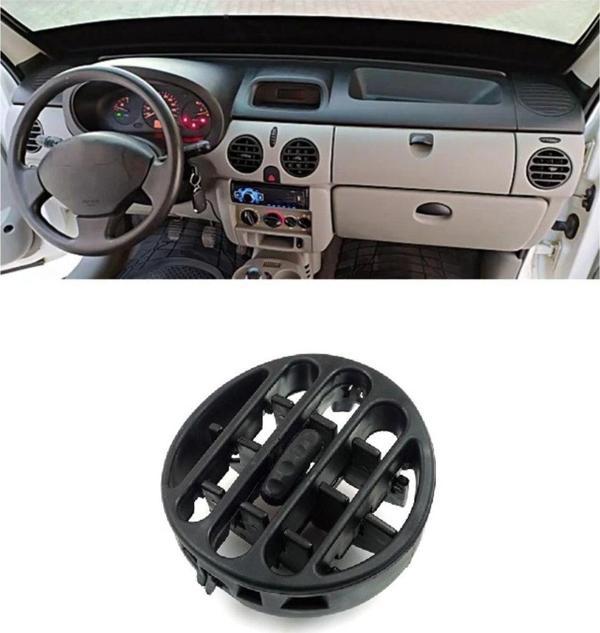 Ydsilikon Kangoo 1997-2002 Kalorifer Hava Izgarası Difüzör Siyah Renk 7701045856 - Image 1