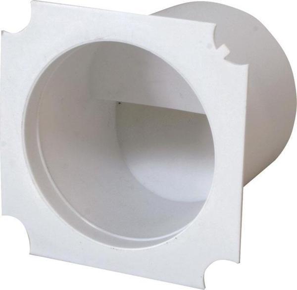 Lalizas Bağlantı Kanalı"Evo"91,5*91,5*66Mm-Beyaz - Image 1