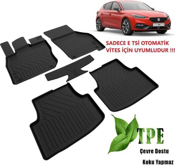 Dbc Online Yeni Seat Leon Havuzlu Paspas 2021 2022 2023 2024 E Tsi Otomatik İçin Uyumludur - Image 1