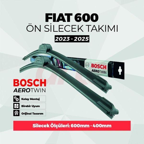 Bosch Fiat 600 Aerotwin Ön Silecek Takımı (2023-2025) - Image 1