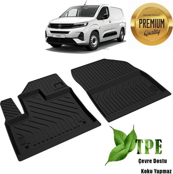 Dbc Online Opel Combo Panelvan Van Havuzlu Paspas Ön Iki Parça Siyah 4D 2019 2020 2021 2022 2023 2024 - Image 1