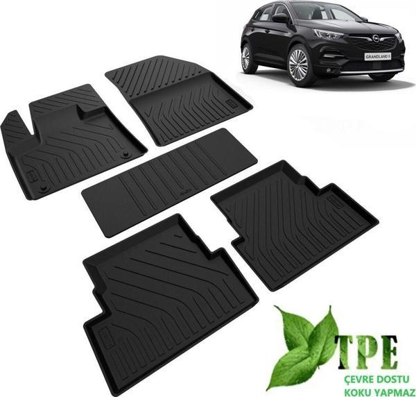 Dbc Online Opel Grandland Havuzlu Paspas Siyah 2017 2018 2019 2020 2021 2022 2023 2024 - Image 1