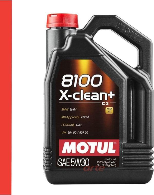 Motul 8100 Eco Clean 5W 30 Partiküllü C3 Dpf 504 Motor Yağı 5 L - Image 1