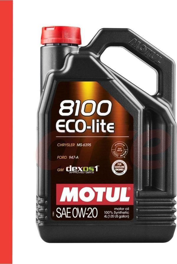 Motul 8100 Eco-Nergy Sae 5W-30 Tam Sentetik Motor Yağı 4 L - Image 1