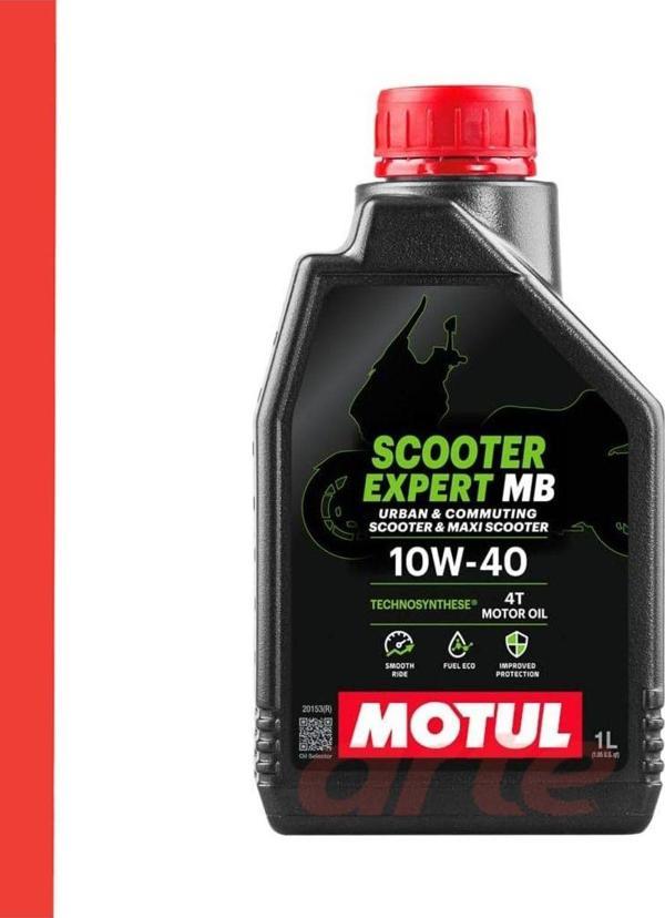 Motul Scooter Expert 10W-40 4 T Mb Motosiklet Motor Yağı Güncel Ürün 2024 Üretim - Image 1