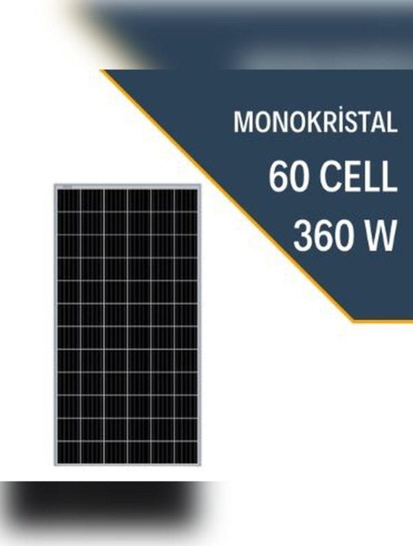 Lexron 360W Monokristal Güneş Paneli - Image 1